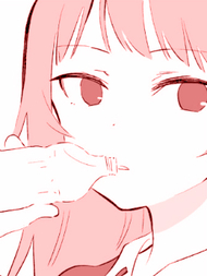 面无表情的小霞身体却很